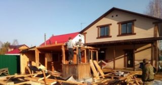 Демонтаж частных домов Дедовск, цена от 1587 руб.